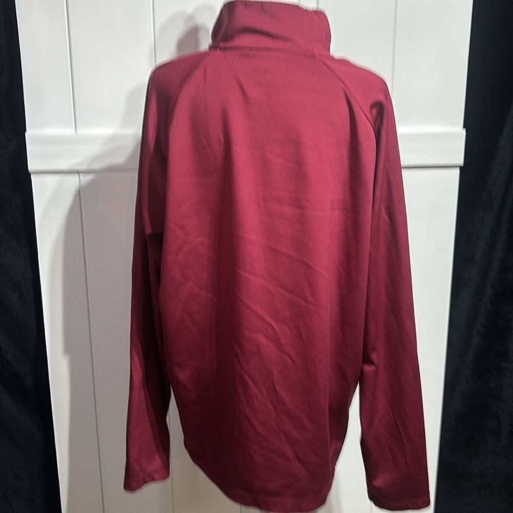 Puma maroon quarter zip light weight sweatshirt - Picture 4 of 6